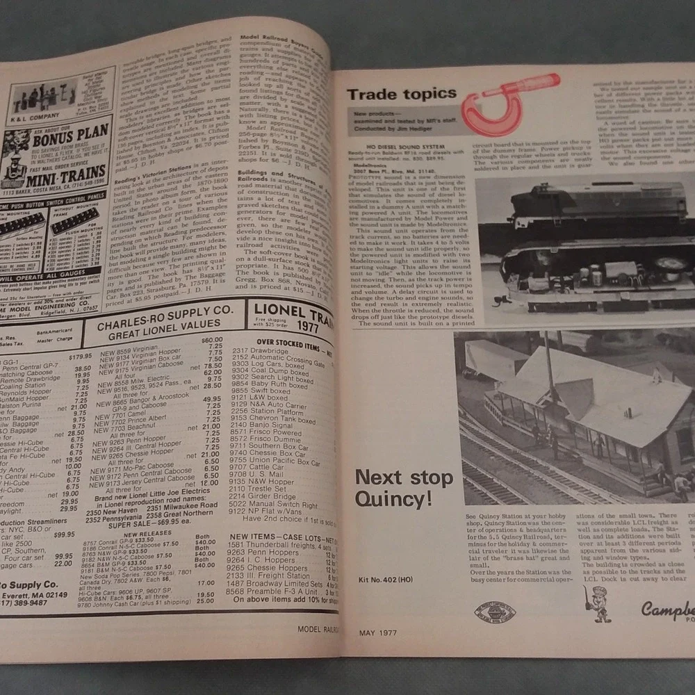 Model Railroader uncover treasure